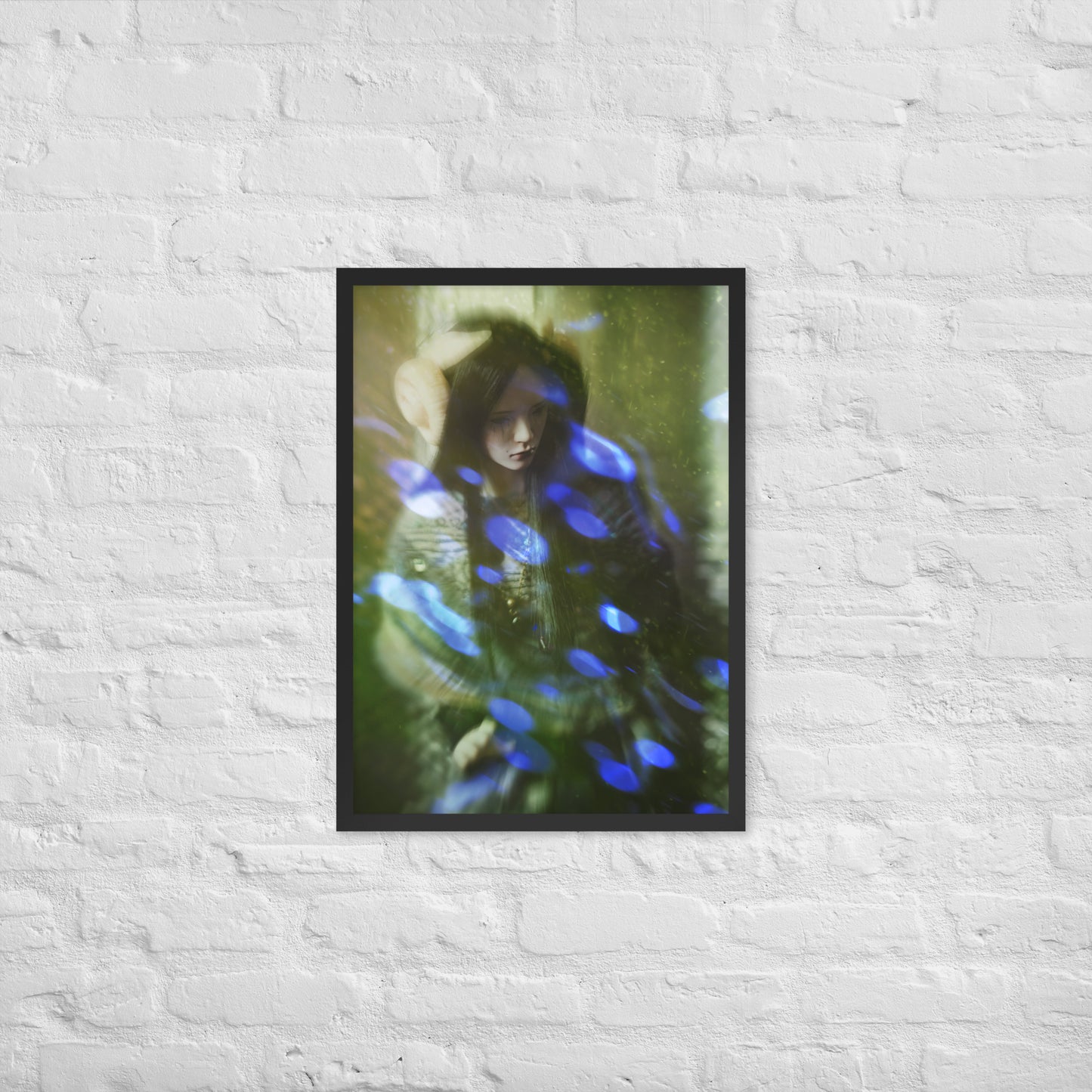 Green Magic ~ Framed matte paper poster