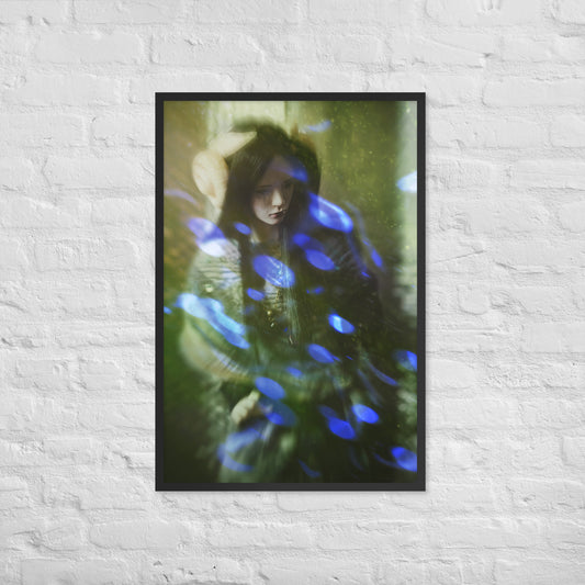 Green Magic ~ Framed matte paper poster